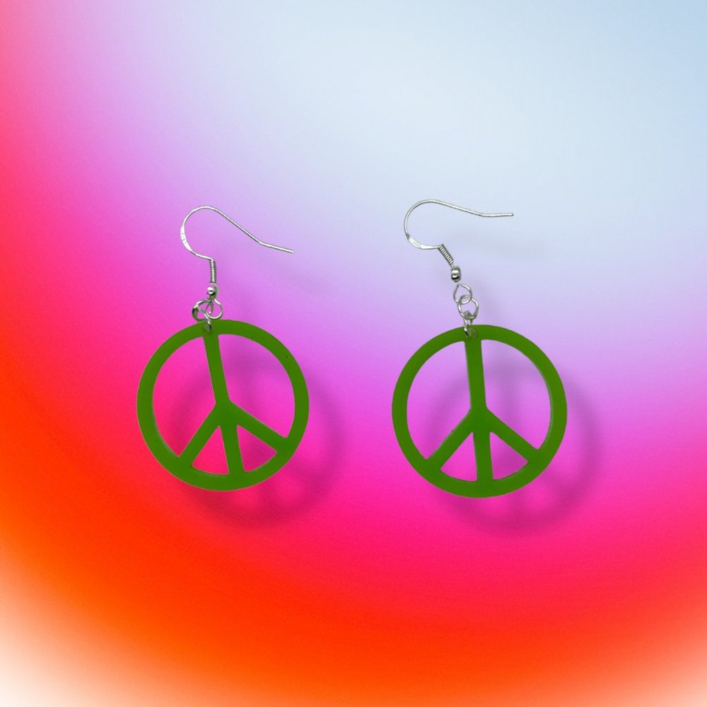 Dangling Peace Signs